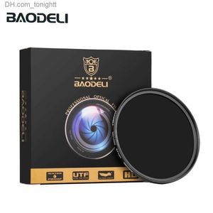Filters Baodeli Neutral Density Filtro ND1000 64 8 Concept 49mm 52mm 55 58 62 67mm 72 77mm 82mm för Nikon Camera Lens Filter Q230905