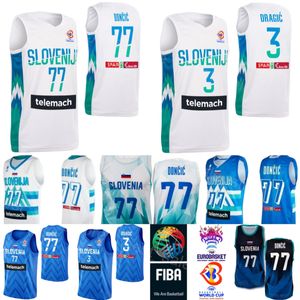 Print 15 GREGOR HROVAT Basketball Jersey Slovenia Shirt 2023 World Cup 11 Jaka BLAZIC 4 ZIGA SAMAR 3 Goran Dragic 27 ZIGA DIMEC 55 JAKOB CEBASEK National Team Sport