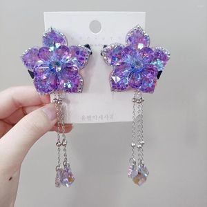 헤어 클립 골동품 헤어핀 머리 장식 Tassel Super Fairy Crystal Butterfly Hanfu는 Step MS Original Design의 역할을 수행 할 자격이 있습니다.