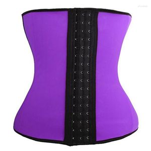 Women's Shapers Body Women Waist Trainer Latex Corset Cincher 9 Steel Boned Girdle Slimming Control Tummy Belt Shapewear Faja Mujer