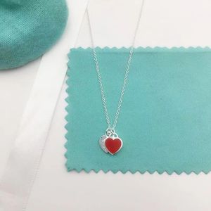 designer jewelry Heart Necklace designer necklace for women18K Gold silver Plated Valentine's Mother's Day Engagement Jewelry-Gift wholesale