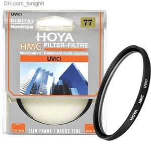 Filtreler Hoya UV (C) HMC 37_40.5_43_46_49_52_55_58_62_67_72_77_82mm filtre ince kare ince kare dijital kamera lens koruması için q230905