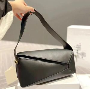Головоломка подлинные кожаные сумки дизайнерские сумки для плеча женские сумочки геометрические мод