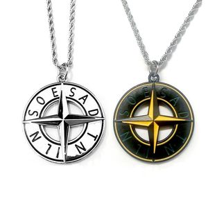 2023 Designer Jewelry Pendant Necklaces Stone cross for Women Men Brand Island Jewelry Free shipping