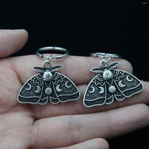 Dangle Earrings Sanlan Retro Trend Punk Personality Moon and Sun Moth Women's Jewelry for Gift