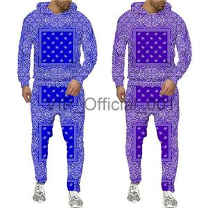 Men's Tracksuits Colorful Paisley Graphic Men/Women Tracksuit Set Cashew Floral Print Hoodie/Pants/Suit Hip Hop Couple Streetwear Jogging Clothes L231020