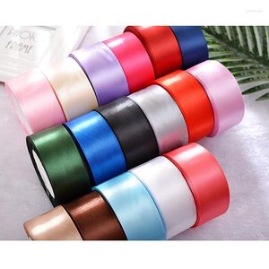 Jewelry Pouches 23m/Roll Satin Ribbons For Crafts Bow Handmade Gift Wrapping Christmas Wedding Decorative Ribbon 38mm