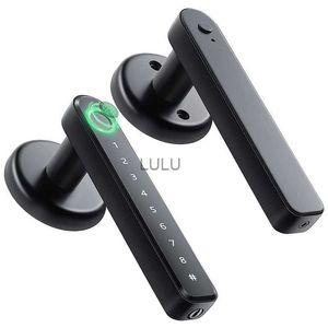 Serrature per porte Impronta digitale Smart Door Lock Maniglia per porta con tastiera Serratura per porta senza chiave con maniglia per casa Hotel Office Apartment HKD230902