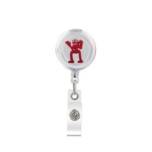 Business Card Files The Flowers Retractable Badge Reel With Alligator Clip Name Nurse Id Holder Decorative Custom Drop Delivery Otf7B
