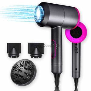 Electric Hair Dryer Fast Drying Professional Negative Ion Anti-static Premium Cold and Warm Air Multifunction Salon Style Tool HKD230903