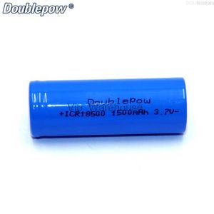 Torce 18500 1500mAh 3,7 V Batteria ricaricabile Batteria agli ioni di litio di ricarica per torcia a LED HKD230902