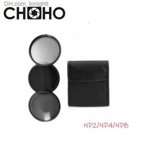 Filters Neutral Density ND2 ND4 ND8 Filter Set 49mm 52mm 55mm 58mm 62mm 67mm 72mm 77mm camera lens ND filtros For Nikon Q230905