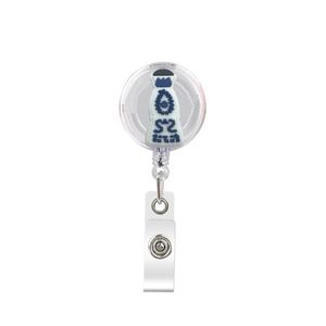 File per biglietti da visita I fiori Bobina porta badge retrattile con clip a coccodrillo Nome Porta tessera infermiera Decorativo Consegna a goccia personalizzata Otjhb