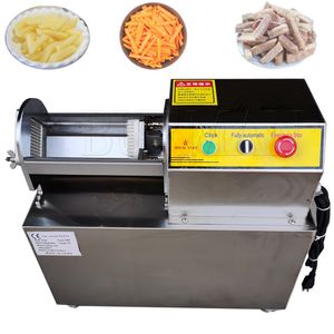 Stainless Steel Vegetable Fruit Cutting Potato French Fry Cassava Strip Cutting Machine