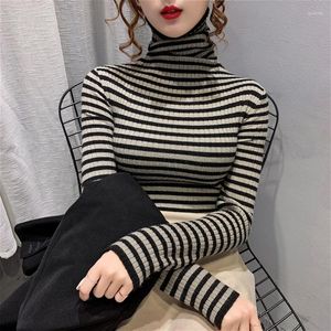 Women's Sweaters Autumn And Winter Wear With High Neck Sweater Base Coat