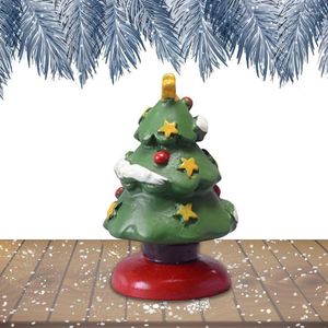 Decorações de Natal Mini Árvore Ornamento de Mesa Artificial Durável e Seguro Decoração de Casa Artesanato em Miniatura