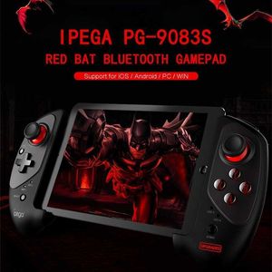 Gamepad IPEGA PG-9083S PG 9083 Bluetooth Gamepad Wireless Telescopic Gamepad Practical Stretch Stick Pad na IOS/Android/Win HKD230902