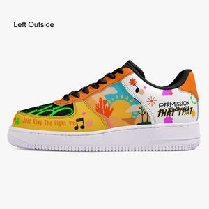 DIY shoes one for men women platform casual sneaker personalized text with Contrasting colors cool style trainers fashion outdoor shoes Versatile36-48 73405