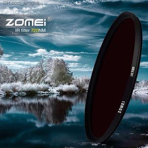 Filters Zomei Infrared IR Filter 680NM 720NM 760NM 850NM 950NM IR FILTER 37MM 49MM 52MM 58MM 67MM 72MM 82MM FÖR SLR DSLR CAMERA LINS Q230907