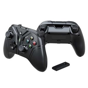 Controladores de jogo Joysticks Bonadget para Pro + 2.4G Gamepad sem fio Windows 7/8/10 / iOS / Android Joystick Controller Support HKD230902