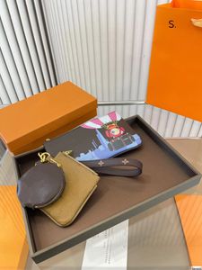 Torba kombinowana 3-w-1 TRIO 3-częściowa torba Mahjong Key Bag duża pojemność torebka mody mini mini torba na ramię Mała torebka miękka torba na torbę czteroosobową 22.13.9
