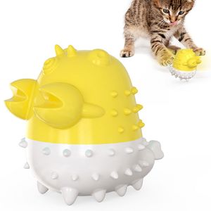 ペット製品アマゾン猫ボールエレクトリック歯ブラシ猫歯研磨玩具