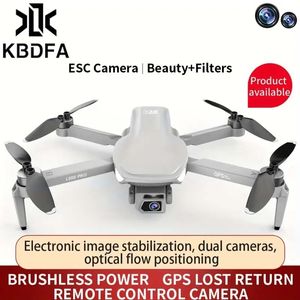 L500 Pro GPS UAV Quadcopter、5G HD WiFiトランスミッション、ブラシレスモーター、調整可能なデュアルHDカメラ、電子安定化レンズ、47244.09インチ制御範囲