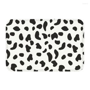 Carpets Dalmatian Spots Design Door Mat Anti-Slip Waterproof Polka Dot Leopard Pudding Dog Doormat Balcony Entrance Rug Carpet Footpad