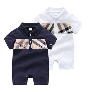 Pagliaccetti Born Baby Pagliaccetto Abbigliamento Designer Manica corta Abbigliamento infantile Ragazzi Ragazze Tute 0-24 mesi Consegna in goccia Bambini Maternità Dhvoj