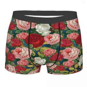 Underpants Boxershorts Мужчины Comfabable Cadies Установите розы цветочный букет.