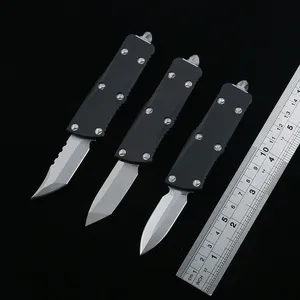 MT Mini Knives D2 Stahlklinge, Flugzeug 6061-T6, Griff aus Luftfahrt-Aluminiumlegierung, Camping, Überleben, Outdoor, EDC, Jagd, taktisches Werkzeug, Abendessen, Küchenmesser