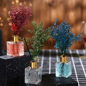 Incense 80ML Household Rattan Fire-free Fragrance Indoor Fresh Air Dried Flower Decoration Toilet Deodorant Essential Oil Aromatherapy x0902