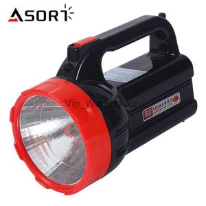 Torce Torcia LED ad alta potenza Torcia da lavoro ricaricabile Lanterna da pesca Lampada da campeggio Torcia portatile per uso domestico Faro esterno HKD230902