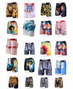 PSDDRili casuali Mutande Uomo boxer unisex sport Floreale hiphop skateboard street fashion legging allungato MIX COLOR S / 2XL 001