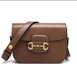 Selas saco clássico designer saco de moda marca carteira vintage senhoras marrom couro bolsa designer ombro bag4