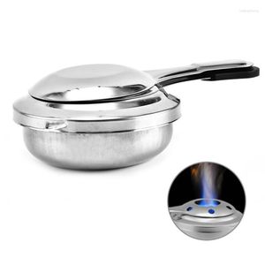 Cookware Sets Mini Stove Lightweight Easy To Carry Outdoor Efficient Versatile Stainless Steel Alcohol For Backpacking