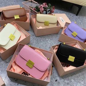 2023 Designer Bag Mius Bolsa de Ombro Flap Jingle Bags Nova Moda Mulheres Bolsas Tote Embreagem Crossbody Bags Luxurys Underarm Bags Mini Tote Bag Carteira Top Quality 5A