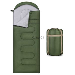 Schlafsäcke Camping Warme Schlafsäcke Outdoor Wasserbeständiger Schlafsack für kaltes Wetter Kompakte Campingausrüstung für Wandern Rucksackreisen x0902