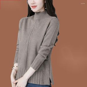 Women's Sweaters Sweater Women Casual Long Sleeve Pullovers Soft Elastic Solid Harajuku Comfortable Streetwear Chic Tops 2023