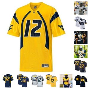 West Virginia Mountaineers Football Jersey 54 Fatorma Mulbah 82 Victor Wikstrom 3 Tomiwa Durojaiye 81 Treylan Davis 16 Sean Boyle 50 Brandon Yates 20 Oliver 64 Young 64