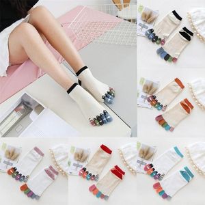 Women Socks Kids Cute Recied High Qualtiy خمسة أصابع