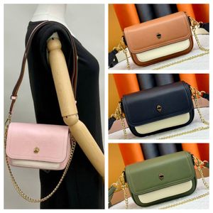 Famous Designer Shoulder Bags Luxury Handbags Classic Flap Mini Calfskin Crossbody Ladies Armpit Bags Evening Bags Fashion Women's Bags Double Solid Buckle