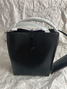 A114 디자이너 37 New Le Bag 반짝이는 가죽 버킷 가방 숄더백 여성 가방 크로스 바디 토트 2-in-1 미니 지갑 높이 품질