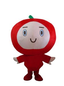 Roter Apfel-Maskottchen-Kostüm, individuelles Kostüm, Anime-Kits, Maskottchen-Kostüm, Karnevalskostüm G0017