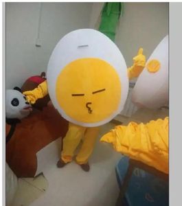 2024 Hot Sale New Egg Mascot Costumes Cartoon Character Adult SZ