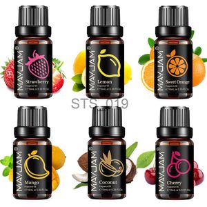 Rökelse MAYJAM 10 ml Strawberry Watermelon Mango Coconut Cherry Fruit Fragrance Oil för luftfuktare Ljustvålning X0902