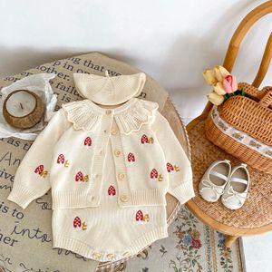 Baby Autumn Knitted sweter Sweter dziecięce dziecięce ubrania Dziewczyny Swetery dzieci noszą ubrania dla niemowląt zima 2552