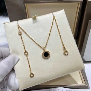 Designer Bracele BVG Pendant Fashion High Quality Luxury Jewelry Diamond Gold Necklace Ring Accessories Clover Womenbaojia Black and White Shell Full Sky Star F