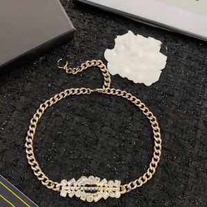 Luxury CCity Necklaces Classic Pendant Designer Jewelry letter C Pearl gold Chokers Necklace Party high quality Accessories 90