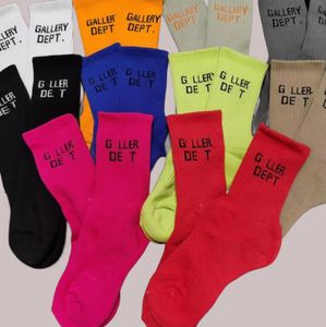 Designer Socks Mens Socks Autumn and Winter Graffiti Letters Street Art Pure Color Cotton Towel Bottom Sports Socks Mens Womens luxury socks High Quality Stocking